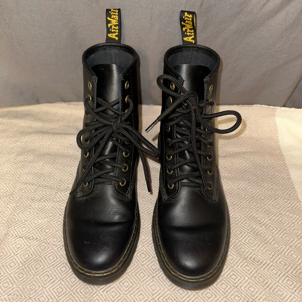 Dr. Martens Black Lace-Up Boots